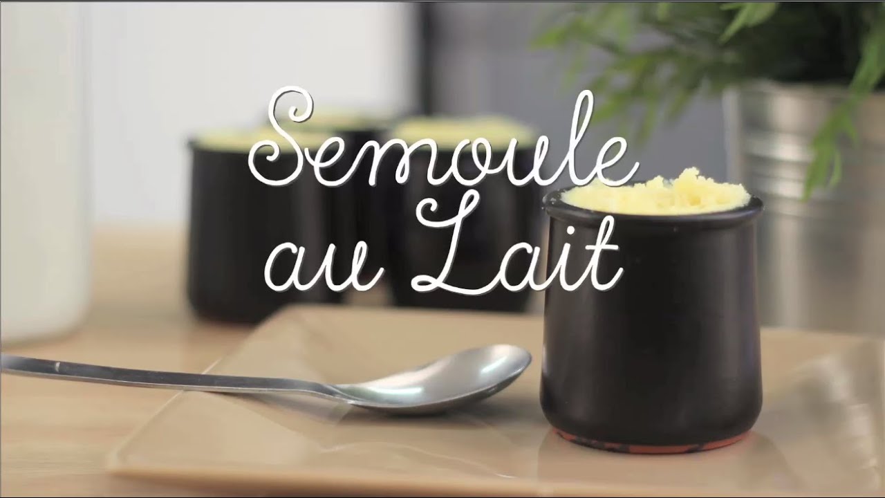Semoule au lait simple - CuisineAZ
