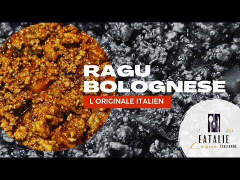 Sauce bolognaise,  la vraie recette italienne