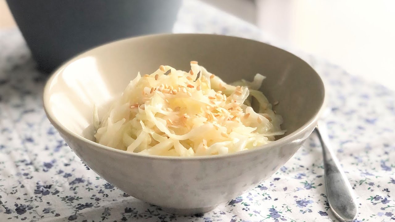 Idée recette : Salade de chou style japonais