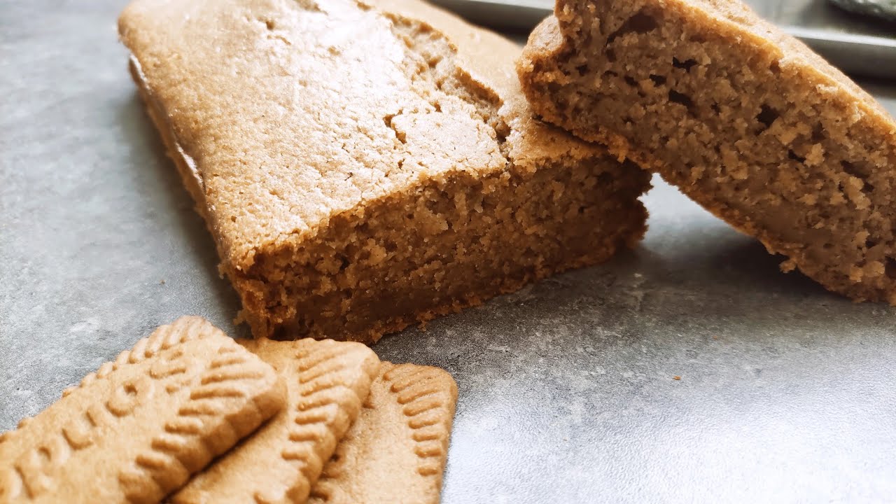 recette : cake au spéculoos facile et rapide ( moelleux et fondant a la fois )