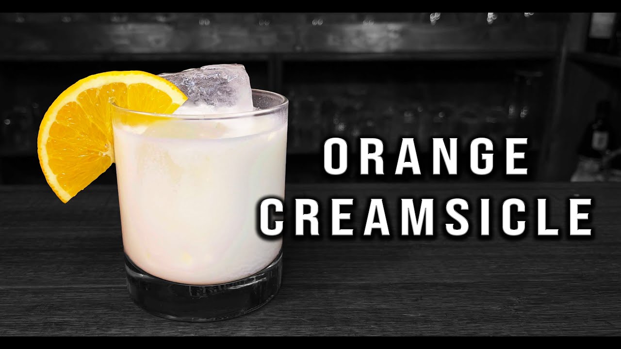 How To Make an Orange Creamsicle | Easy Vodka Recipe | Booze on The Rocks
