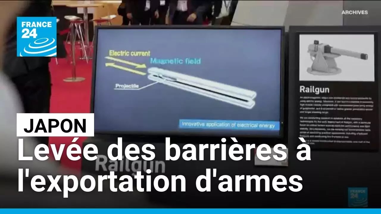 Le Japon lève les barrières à l'exportation d'armes, un revirement historique • FRANCE 24