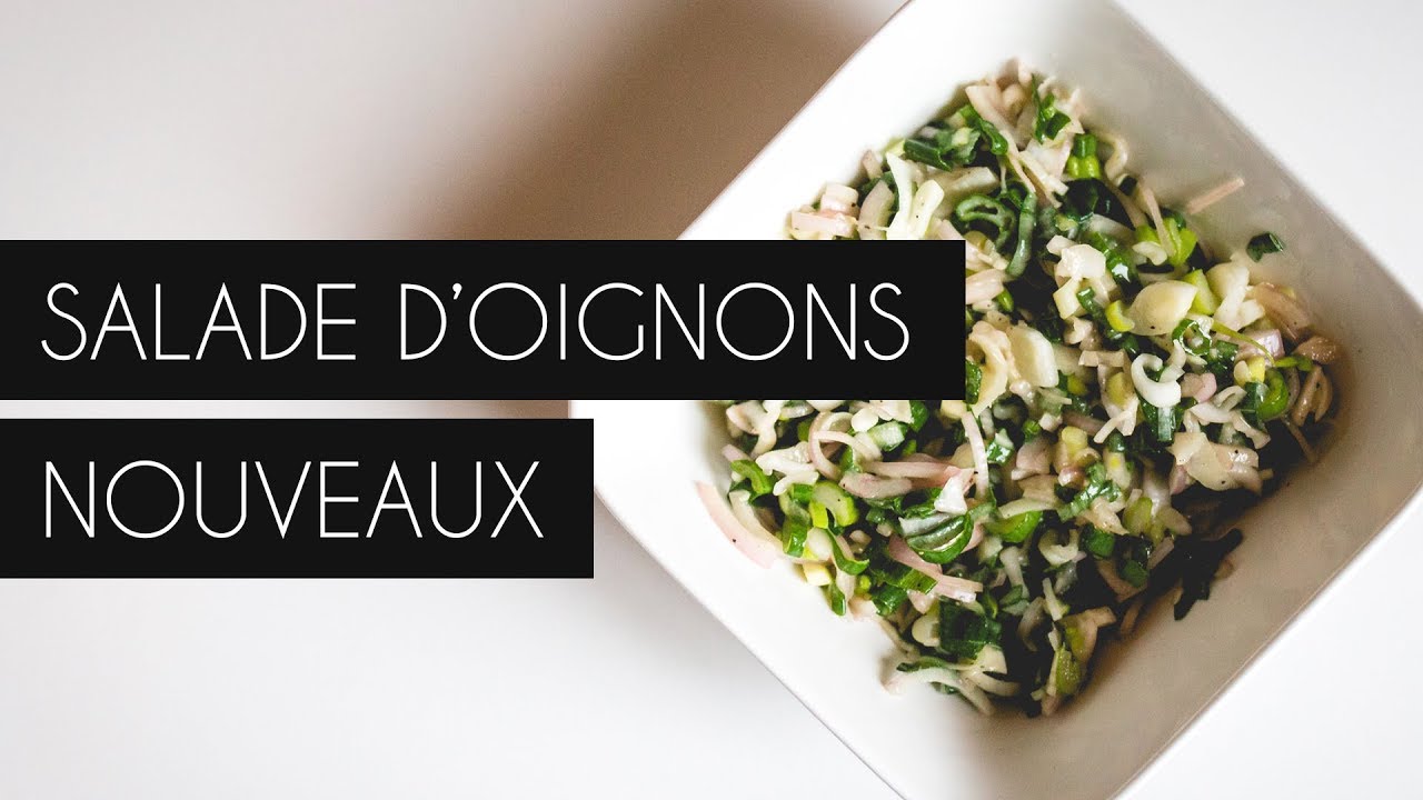 Salade d'oignons nouveaux - Recette Sri Lankaise