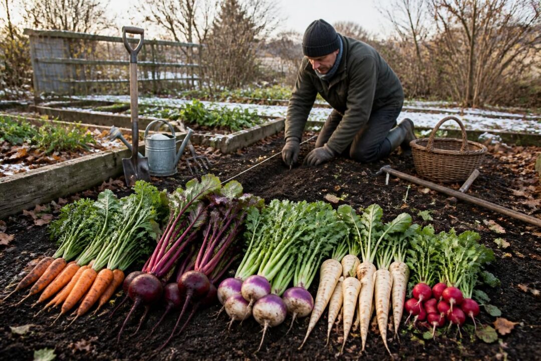 découvrez les meilleures variétés de légumes racines d'hiver à cultiver ainsi que des conseils pratiques pour une plantation réussie et une récolte abondante.