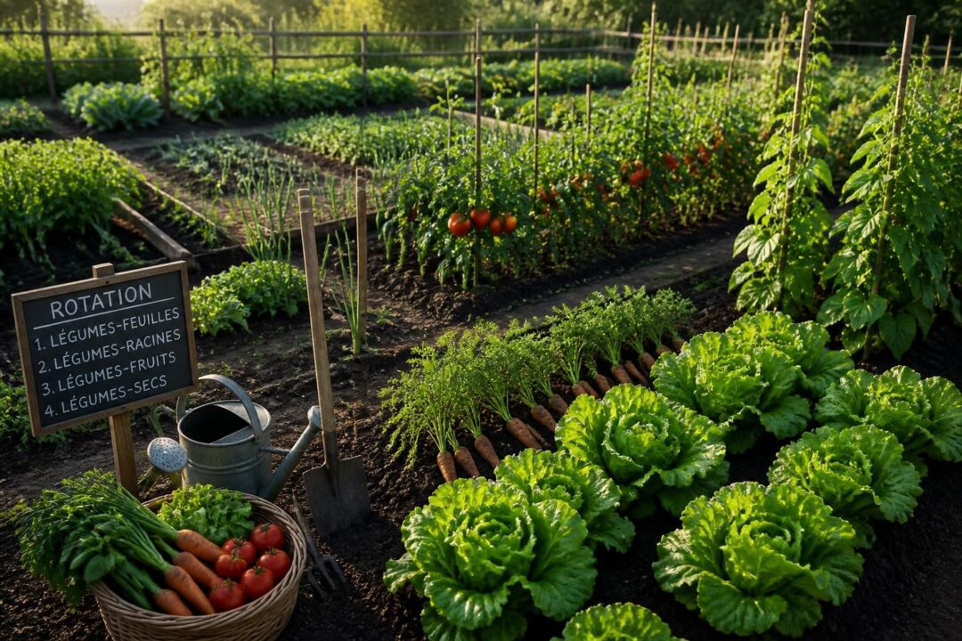 découvrez comment pratiquer la rotation des cultures au potager grâce à notre guide pratique pour maintenir un sol fertile et sain toute l'année.