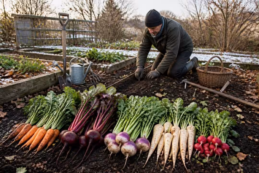 découvrez les meilleures variétés de légumes racines d'hiver à cultiver ainsi que des conseils pratiques pour une plantation réussie et une récolte abondante.
