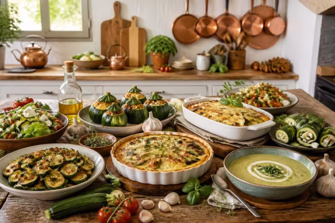découvrez 50 recettes faciles de courgettes pour varier vos repas avec des plats savoureux, rapides et simples à préparer au quotidien.